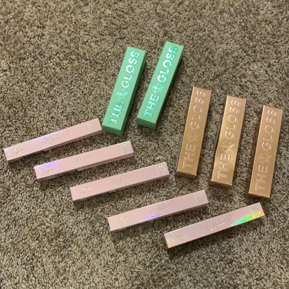 Brand new Jeffree Star gloss bundle